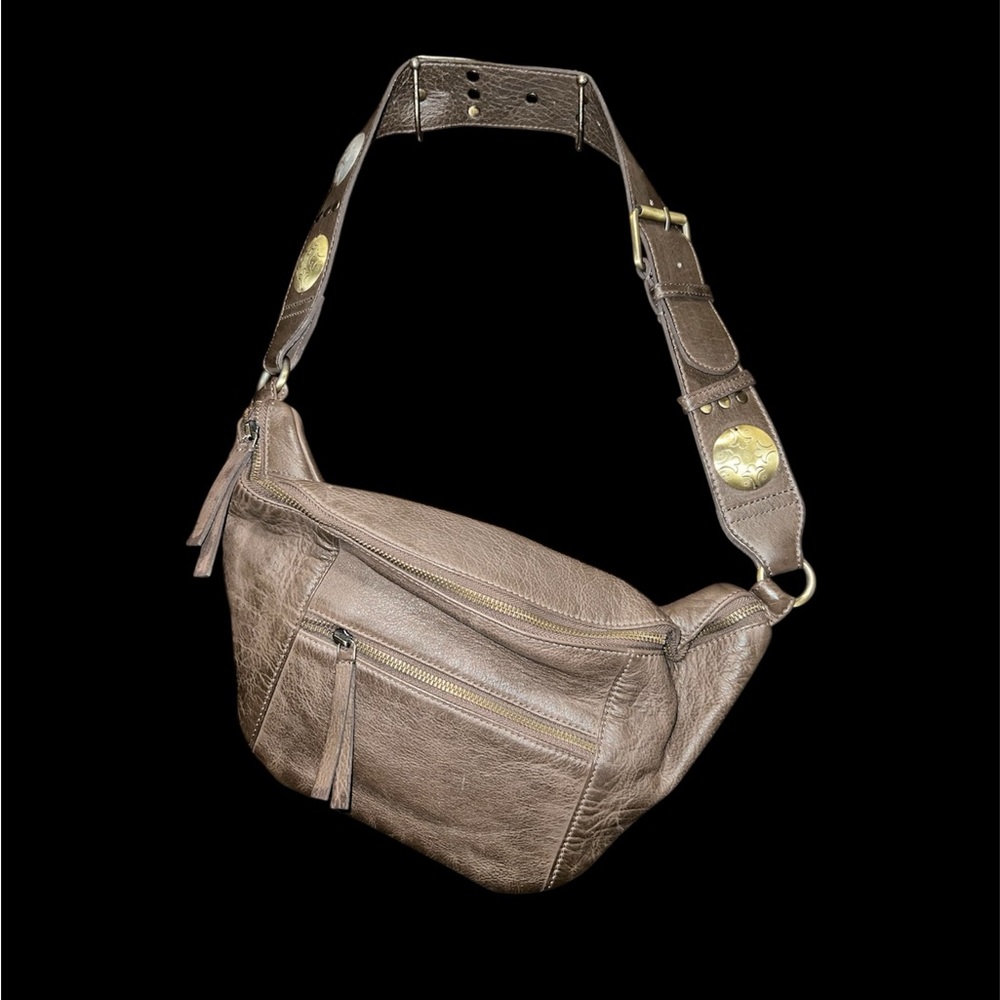Free People Leather Sling Fanny Pack